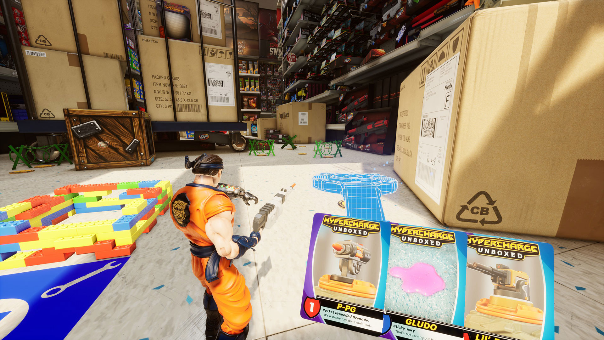Hypercharge Prepare Waves